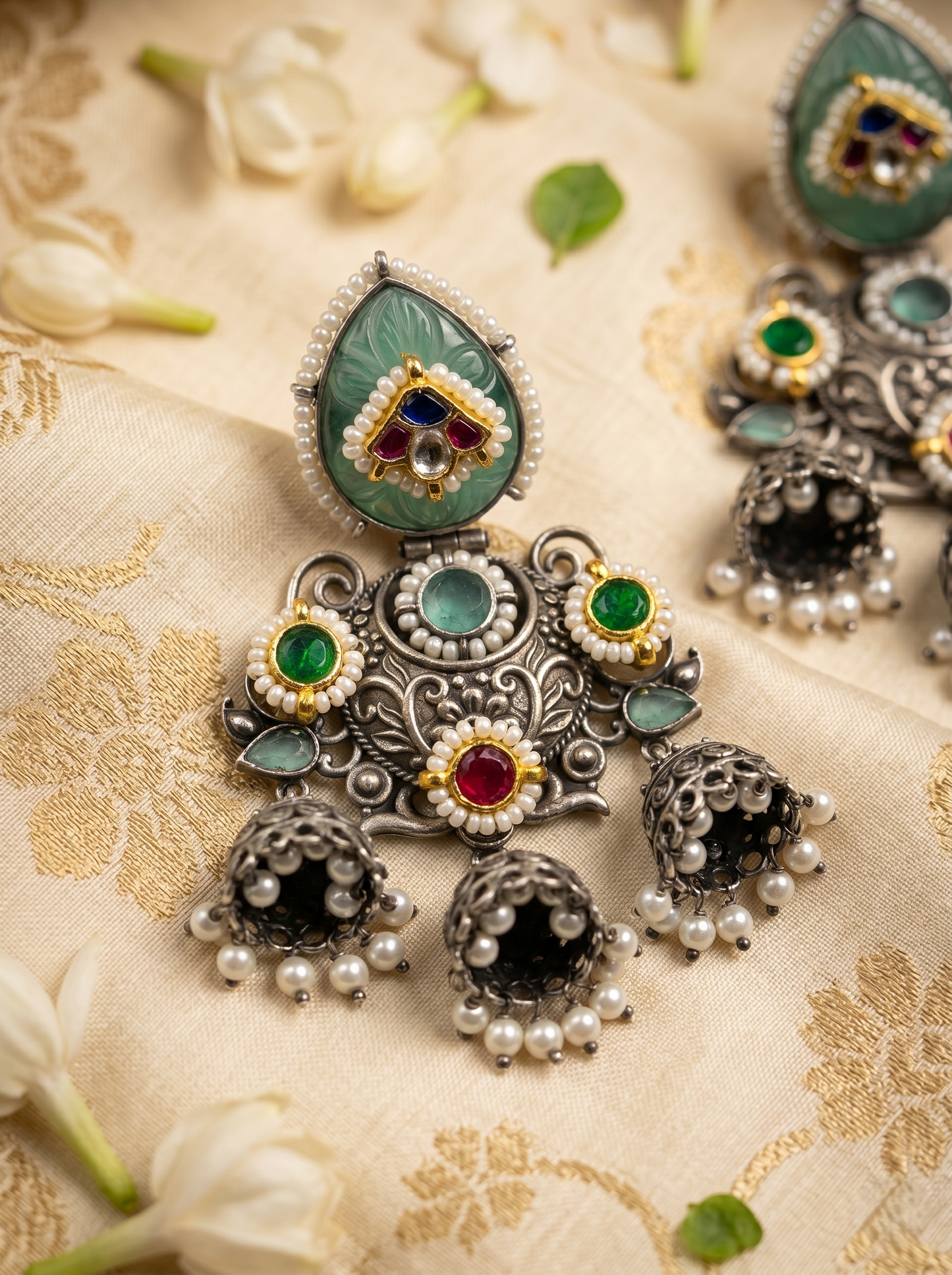 GERMAN SILVER EARRINGS