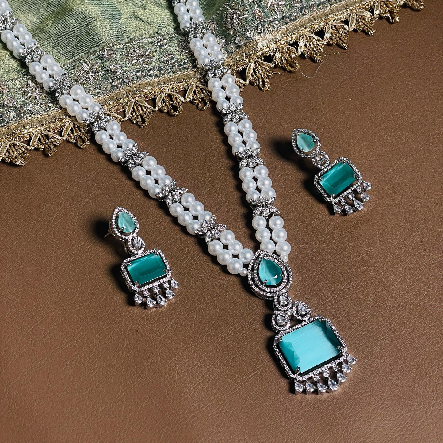 SILVER AD DIAMOND SET PISTA