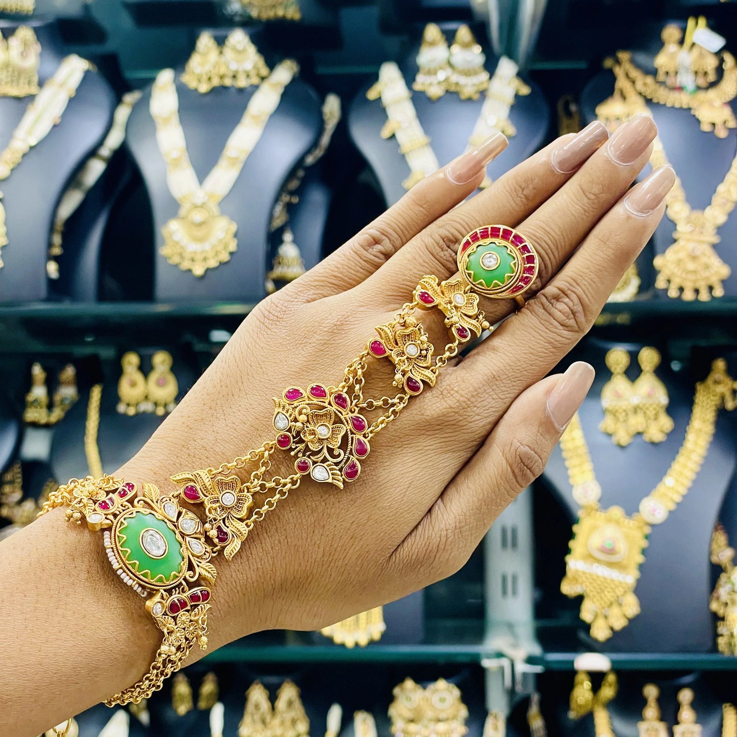 Golden Hand Chain