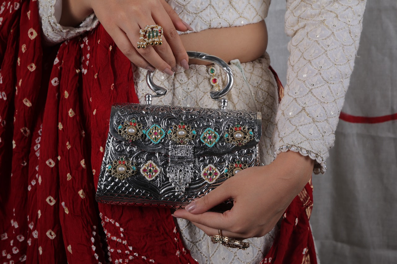 GERMAN SILVER PURSE