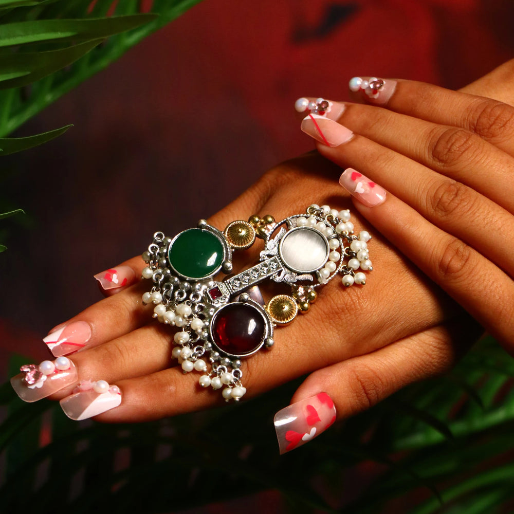 German Silver Rings one