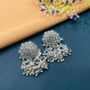 SILVER DIAMOND EARRINGS