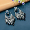 SILVER DIAMOND EARRINGS