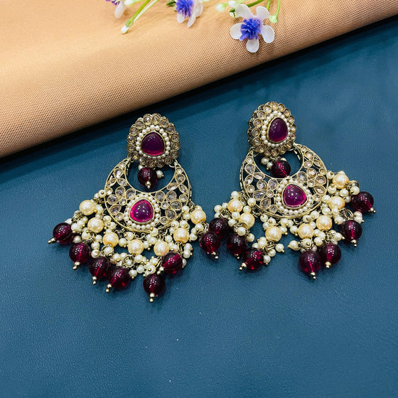 MAHENDI POLISH EARRING