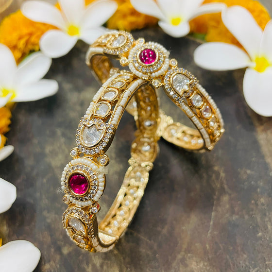 KUNDAN BANGLES