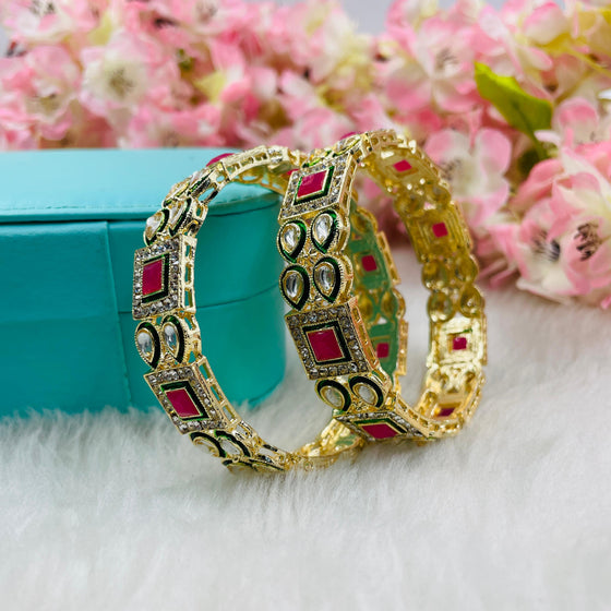 KUNDAN  BANGLES