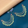 KUNDAN EAR CHAIN