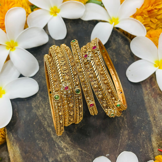 GOLDEN BANGLES