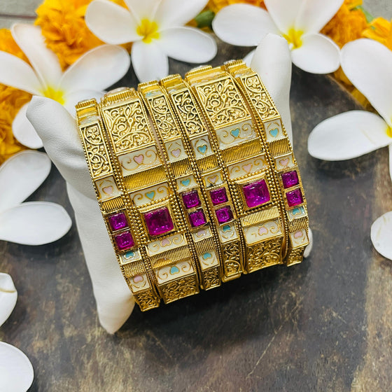 KUNDAN BANGLES