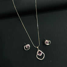  SILVER DIMOND NECKLACES