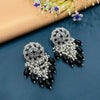 SILVER DIAMOND EARRINGS