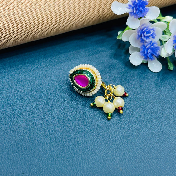 KUNDAN NOSE RING