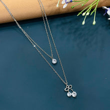  SILVER DIMOND NECKLACES