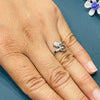 SILVER DIMOND RING