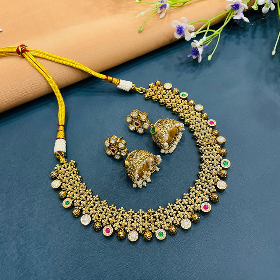 ANTIQUE CHOKER SET