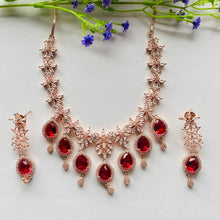  ROSE GOLD KUNDAN SET