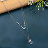 SILVER DIMOND NECKLACES