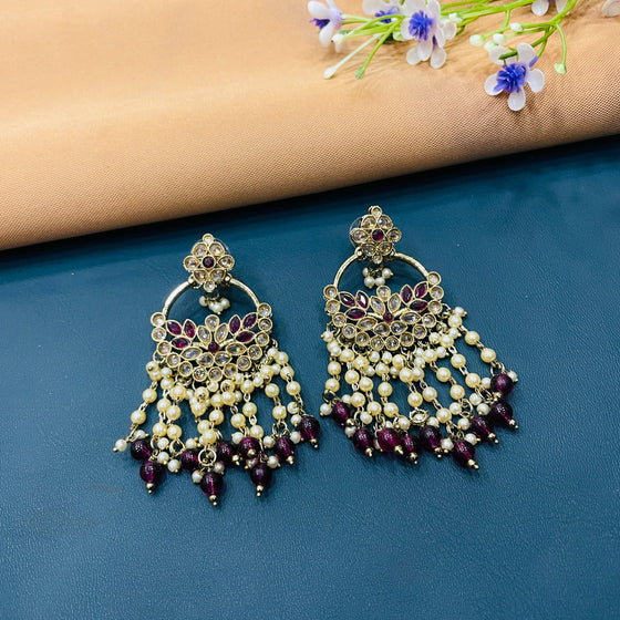 MAHENDI POLISH EARRING