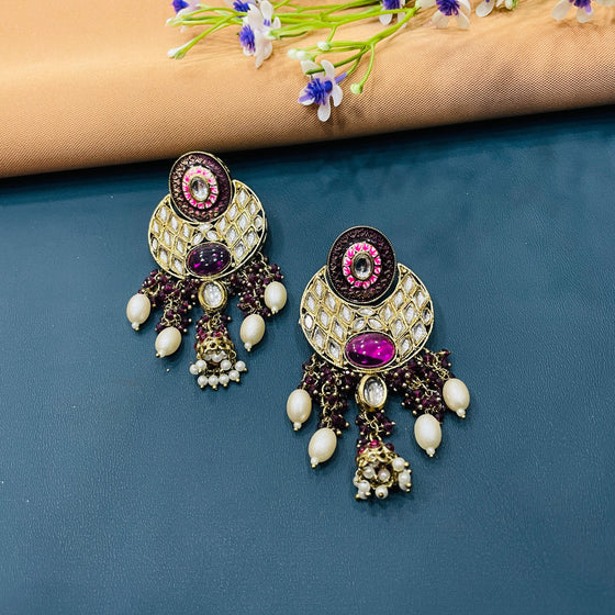 MAHENDI POLISH EARRING