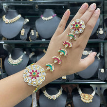  KUNDAN HAND CHAIN