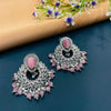 SILVER DIAMOND EARRINGS