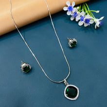  SILVER DIMOND NECKLACES