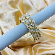  GOLDEN CRYSTAL BANGLES