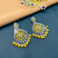  SILVER DIAMOND EARRINGS