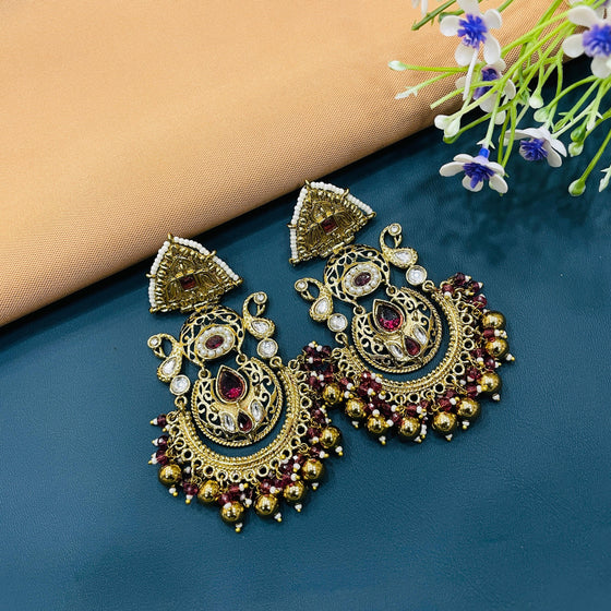 MAHENDI POLISH EARRING