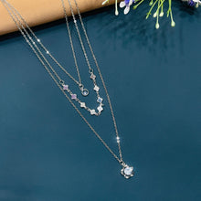  SILVER DIMOND NECKLACES