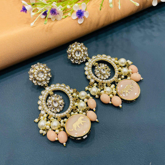 MAHENDI POLISH EARRING