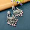 SILVER DIAMOND EARRINGS