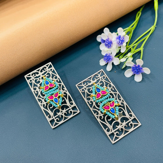 GERMAN SILVER EARRINGS