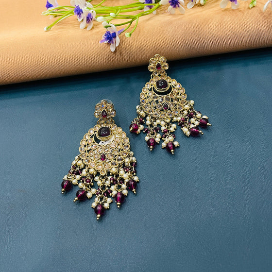 MAHENDI POLISH EARRING