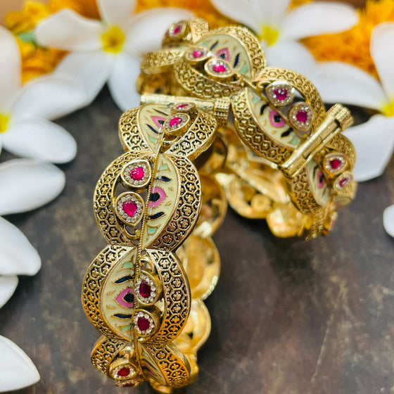 KUNDAN BANGLES