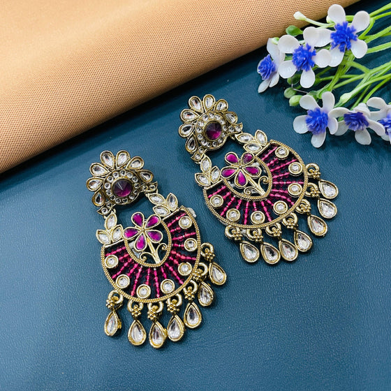 MAHENDI POLISH EARRING