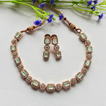  ROSE GOLD KUNDAN SET