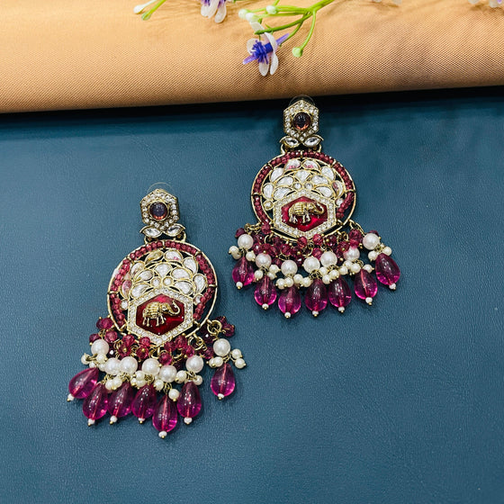 MAHENDI POLISH EARRING