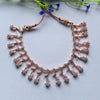 ROSE GOLD KUNDAN SET