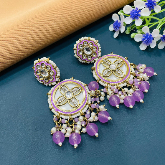 MAHENDI POLISH EARRING