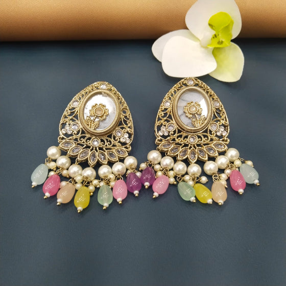 MAHENDI POLISH EARRING