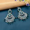 SILVER DIAMOND EARRINGS