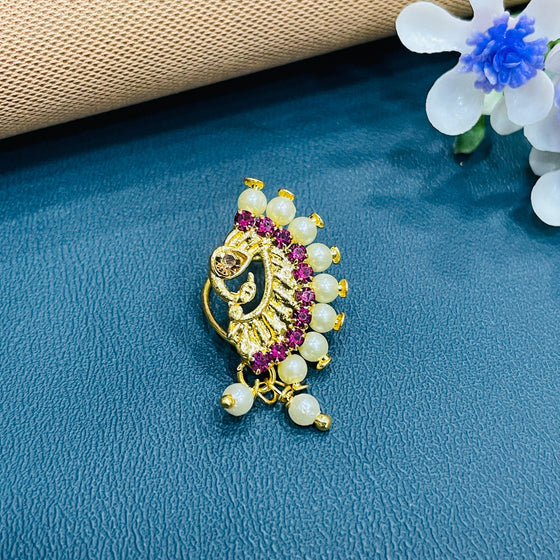 KUNDAN NOSE RING