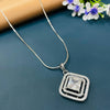 SILVER DIMOND NECKLACES