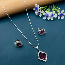  SILVER DIMOND NECKLACES