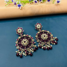  MAHENDI POLISH EARRING