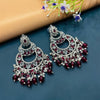 SILVER DIAMOND EARRINGS