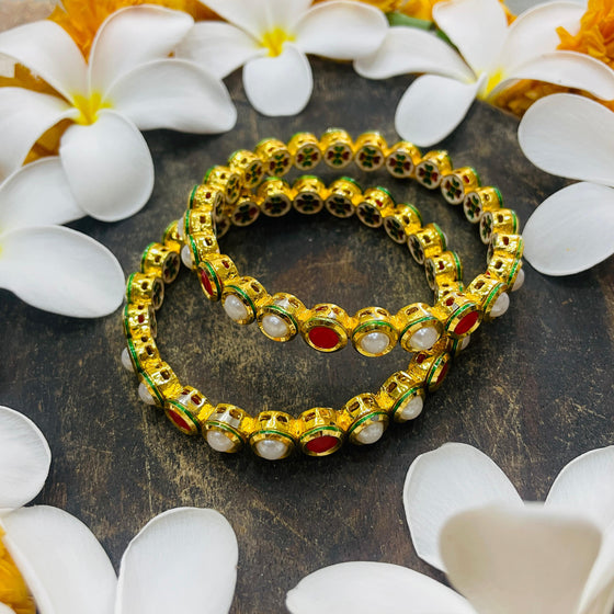 KUNDAN BANGLES