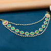 KUNDAN EAR CHAIN