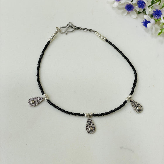 SILVER ANKLET